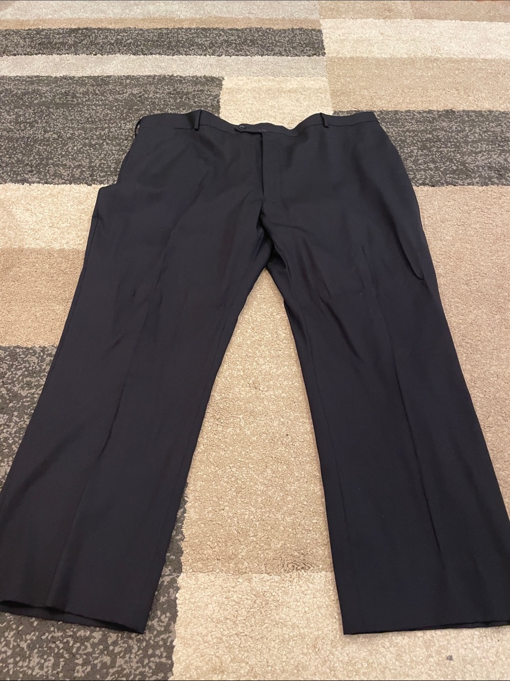 Tommy Hilfiger Black Men's Dress Pants - Straight Leg